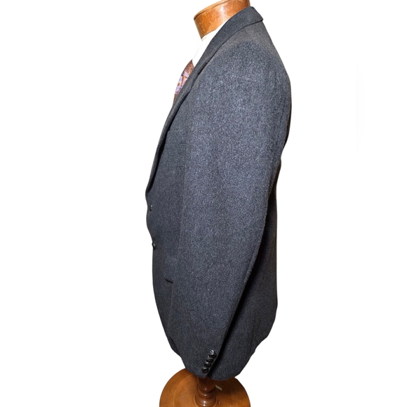 Kuppenheimer Blazer Cashmere Lambs Wool 38R Gray Mens B30 - Picture 4 of 16